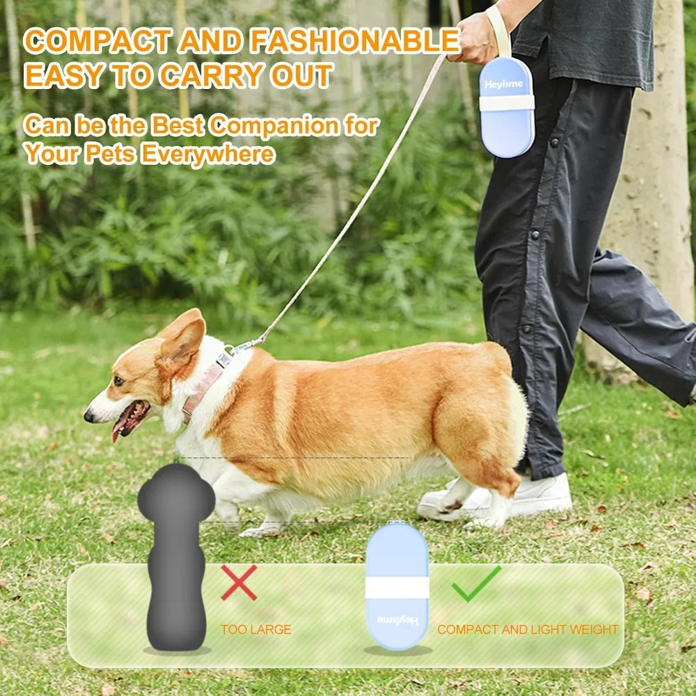 Dog Bowl and Water Bottle 2In1 for Travel and Hiking