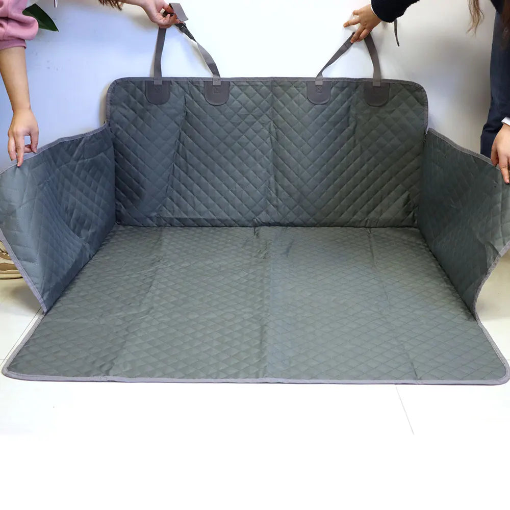 PETRAVEL Dog Car Seat Cover Waterproof Trunk Mat For Dogs