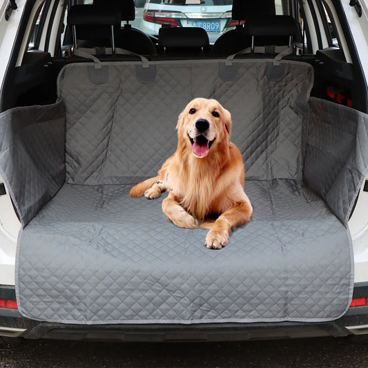 PETRAVEL Dog Car Seat Cover Waterproof Trunk Mat For Dogs