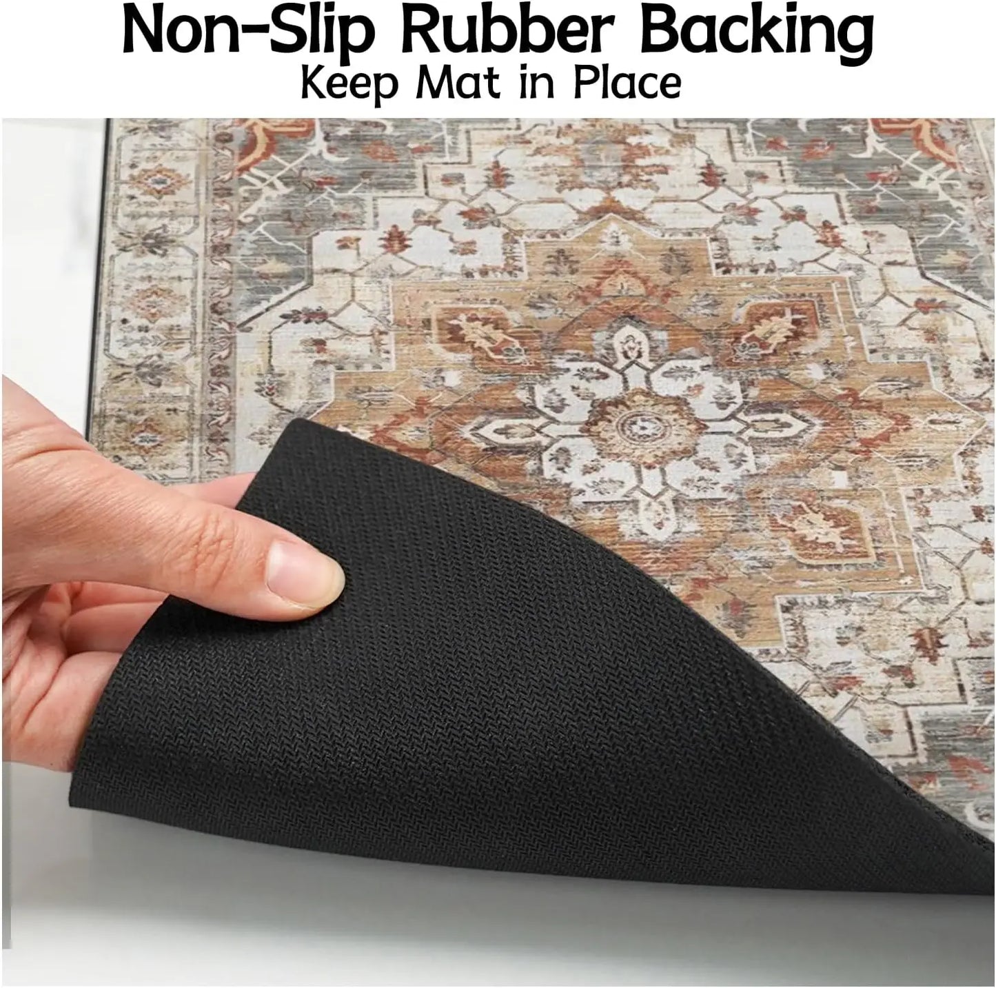 Absorbent Dog Food Mat For Floor Quick Dry Waterproof