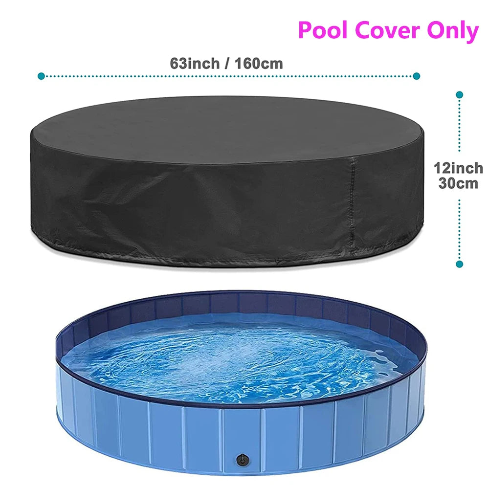 PETRAVELCN Foldable Dog Pool for Pets Bathing and Poolside Use