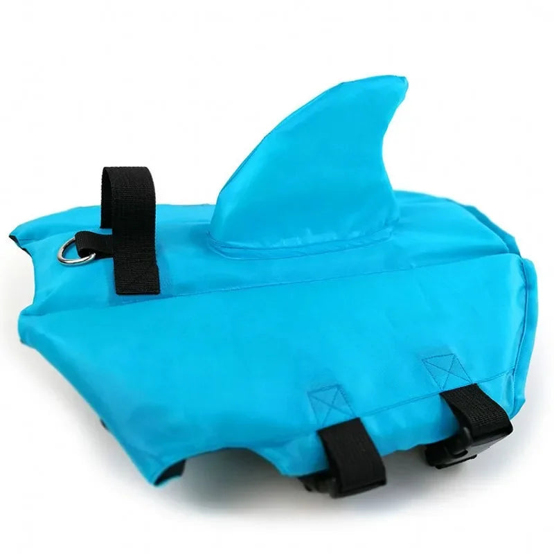 Dog Life Vest Adjustable Buoyancy Swimming Jacket For Pets