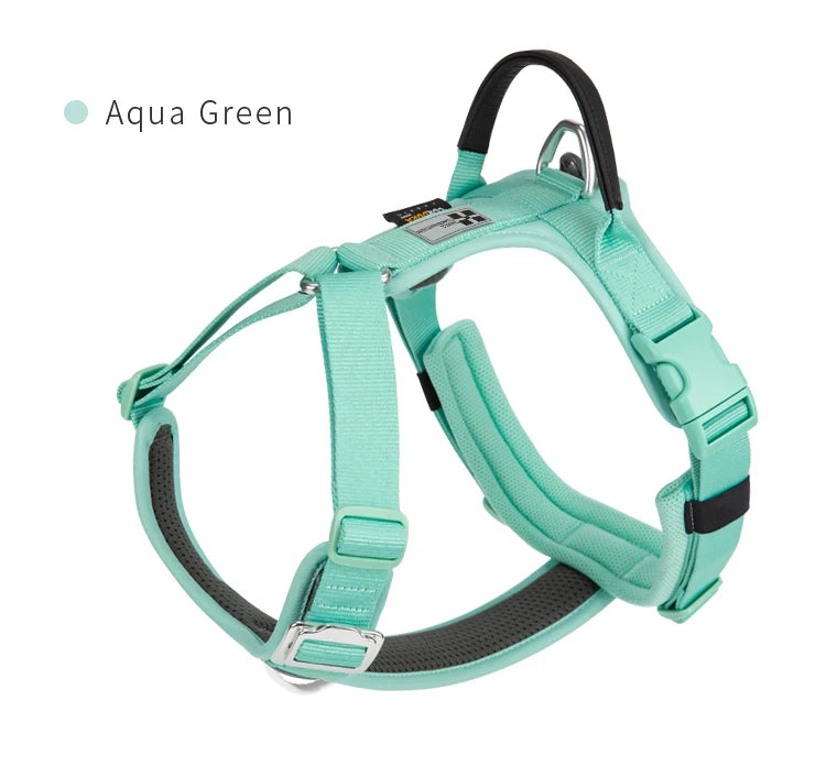 Small Combination Reflective No Pull Nylon Dog Harness