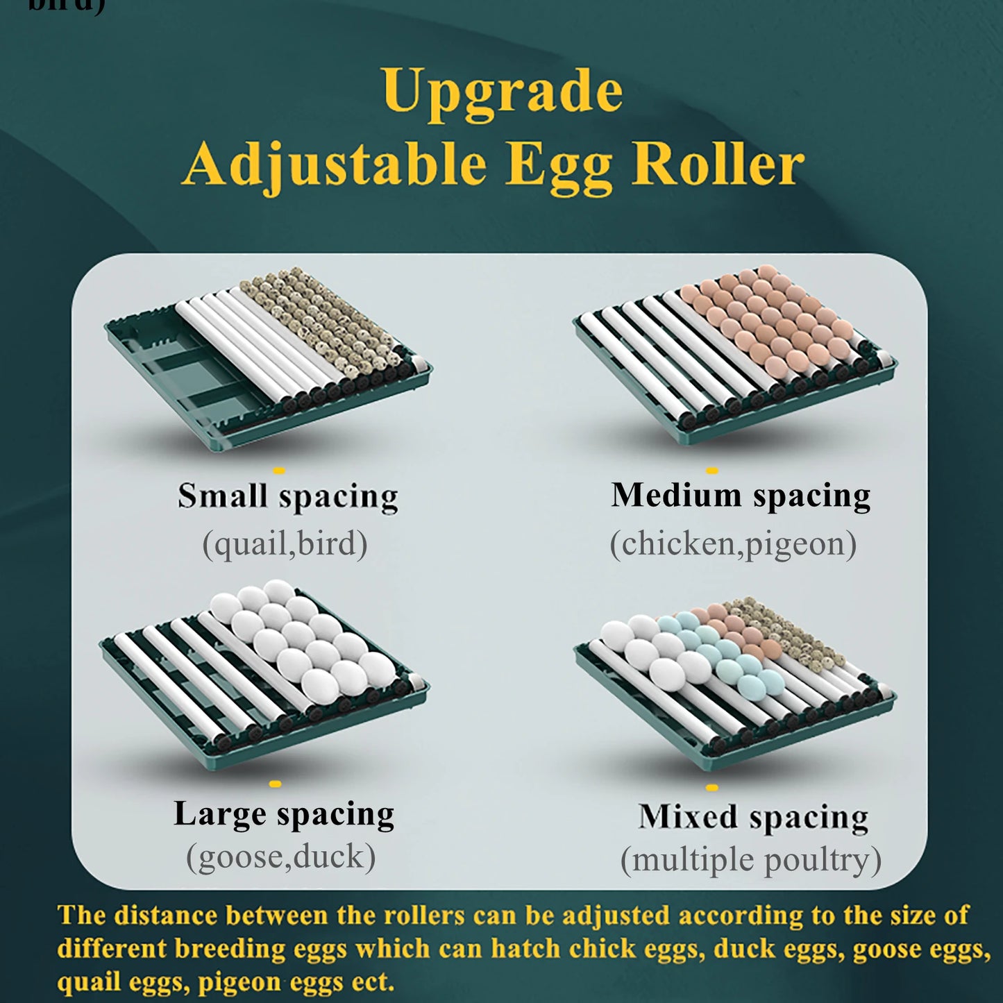 Automatic Egg Incubator 24 To 60 Eggs For Poultry Hatching
