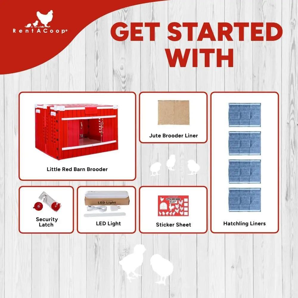 Foldable Chick Brooder With Easy Clean Liners For Indoor Use