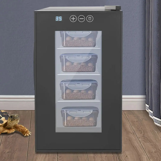 Reptile Incubator With Adjustable Temperature Humidity Control
