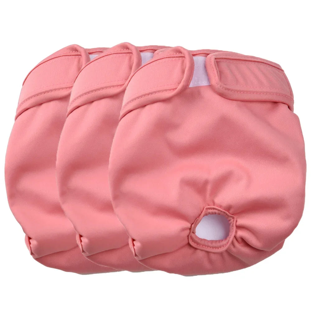 Reusable Female Dog Diapers for Small Medium Dogs and Cats