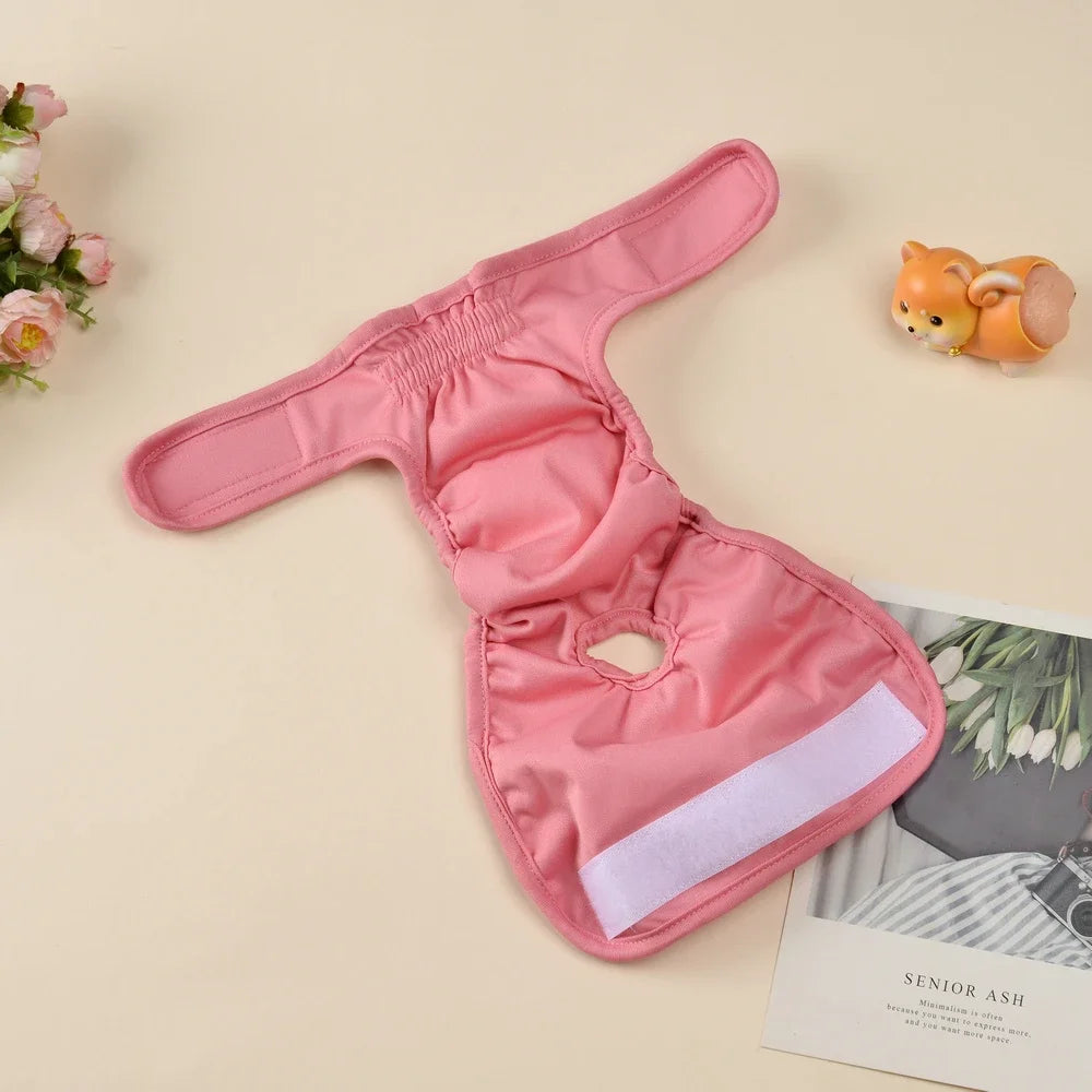 Reusable Female Dog Diapers for Small Medium Dogs and Cats