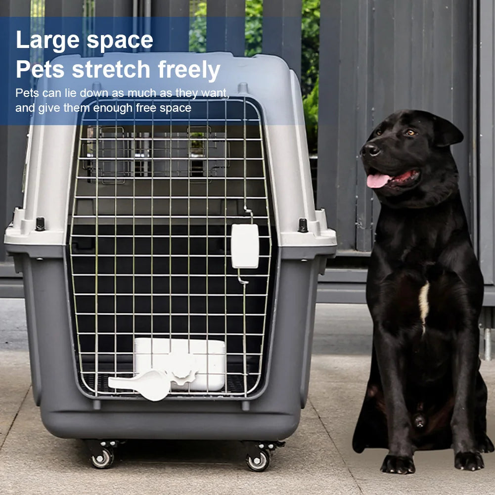Shunmaii Airline Pet Carrier Kennel For All Breeds
