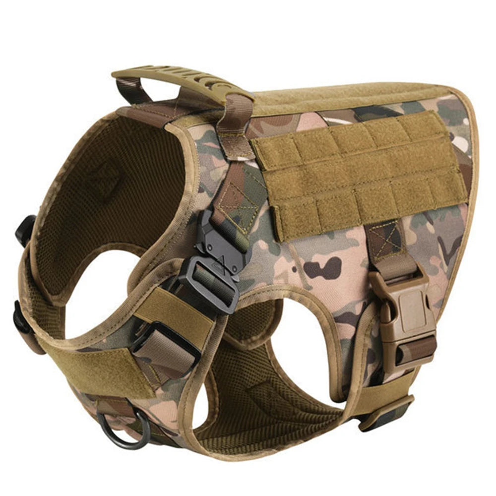 Dog Harness And Leash Set For German Shepherd And Malinois