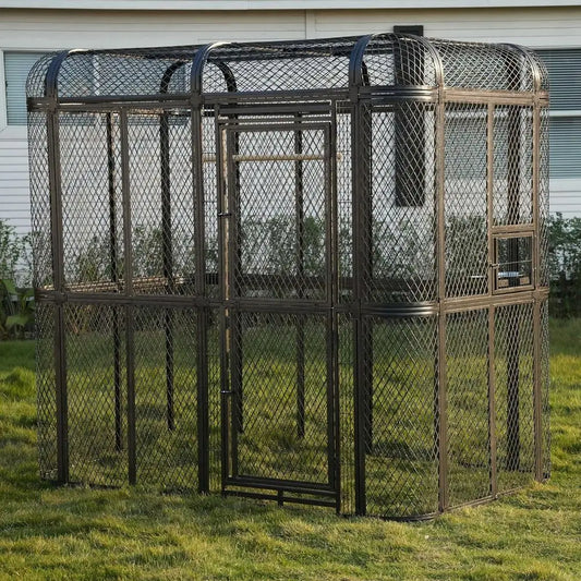 UKMJ Heavy Duty Bird Cage Walk In Aviary For Parrots