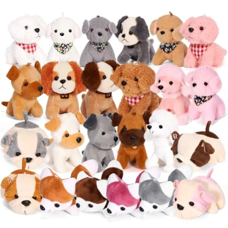 Adopt A Puppy Plush Dog Easter Party Favors Bulk Pack