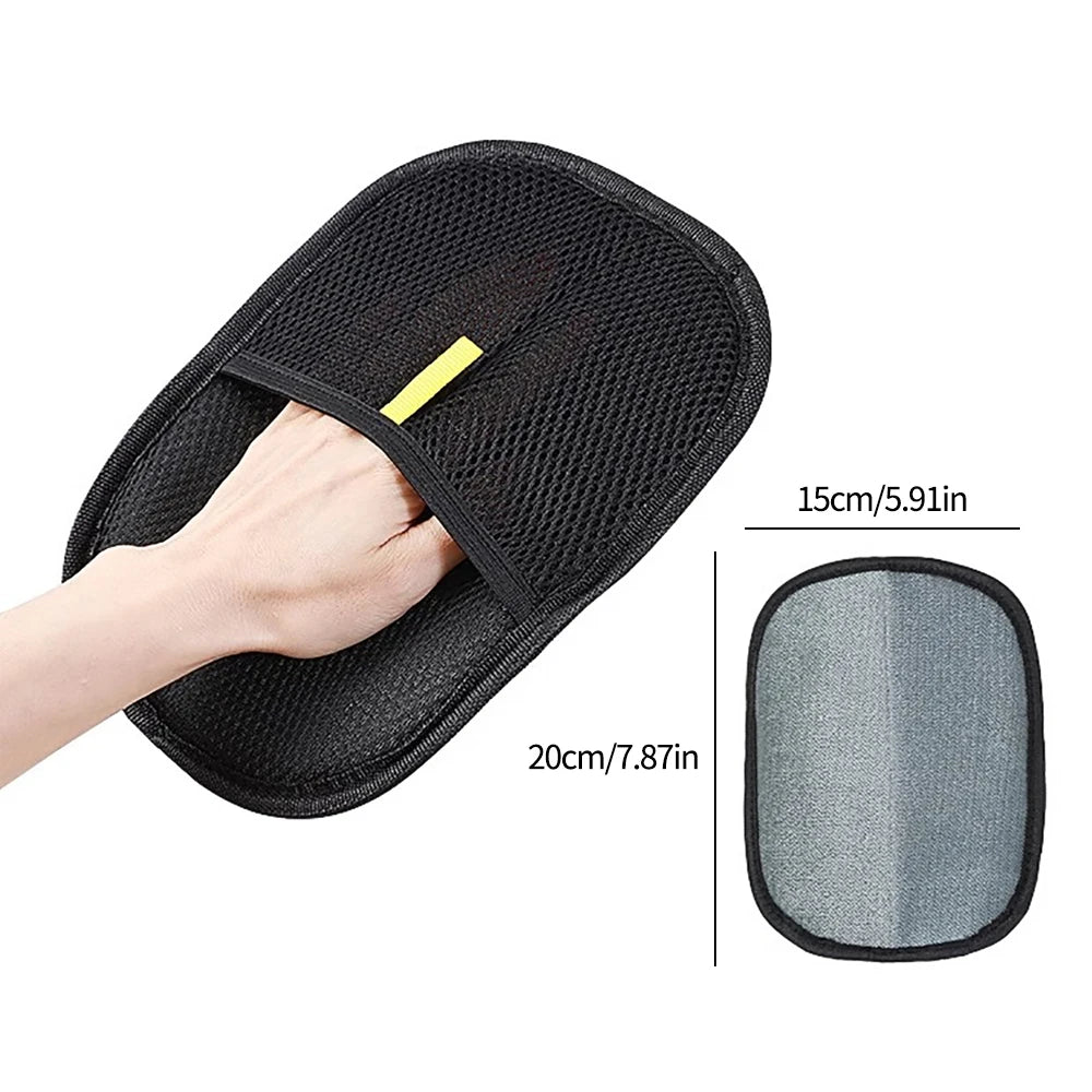 NONECN Double Sided Pet Hair Removal Gloves Dogs Cats Furniture