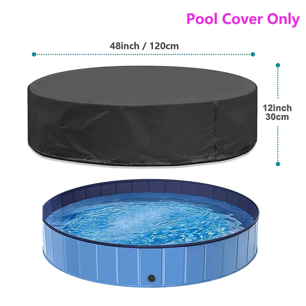 PETRAVELCN Foldable Dog Pool for Pets Bathing and Poolside Use