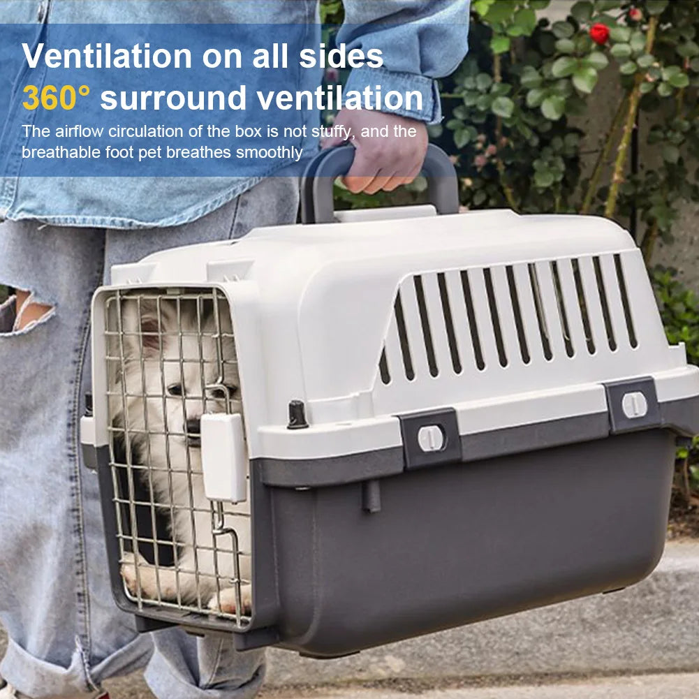 Shunmaii Airline Pet Carrier Kennel For All Breeds