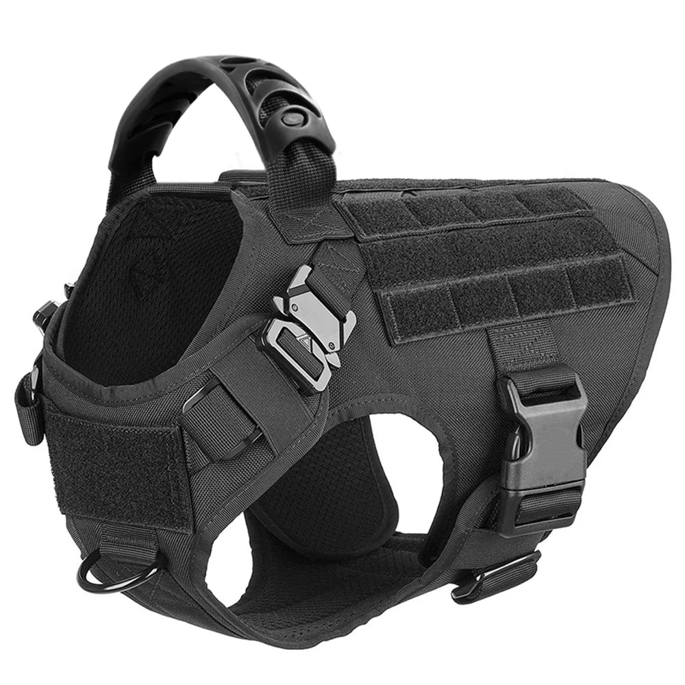 Dog Harness And Leash Set For German Shepherd And Malinois
