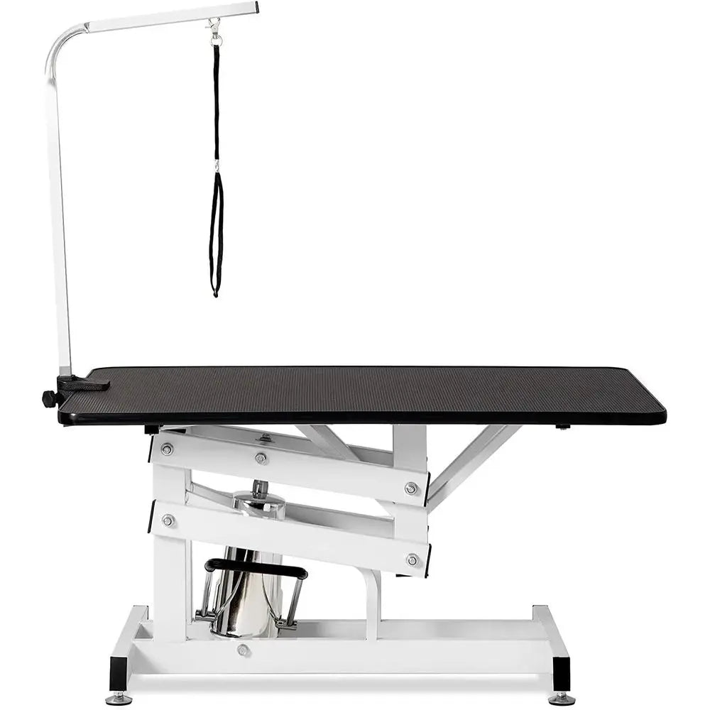 Hydraulic Dog Grooming Table Heavy Duty With Adjustable Overarm Noose