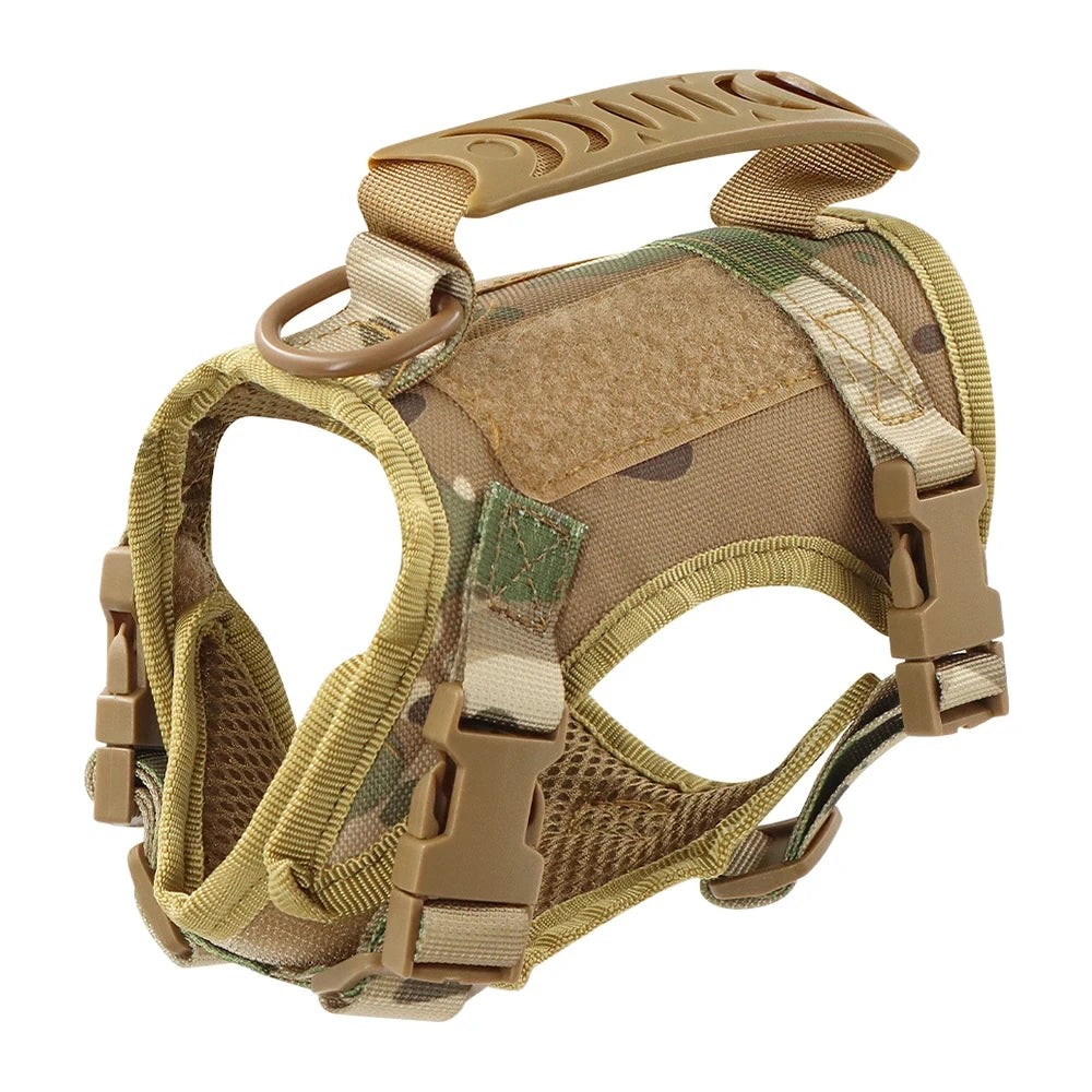 Cat Tactical Harness Durable Escape Proof Breathable Mesh Top Handle