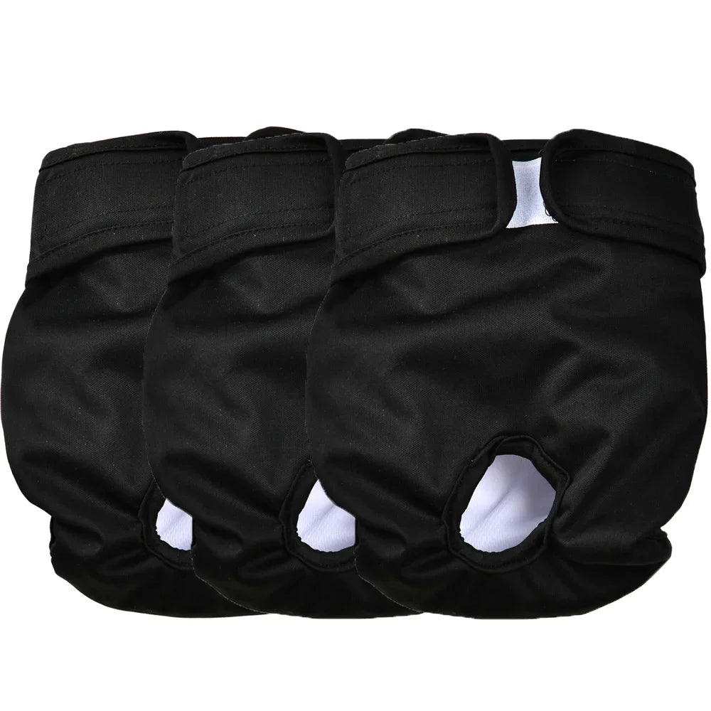 Reusable Female Dog Diapers for Small Medium Dogs and Cats