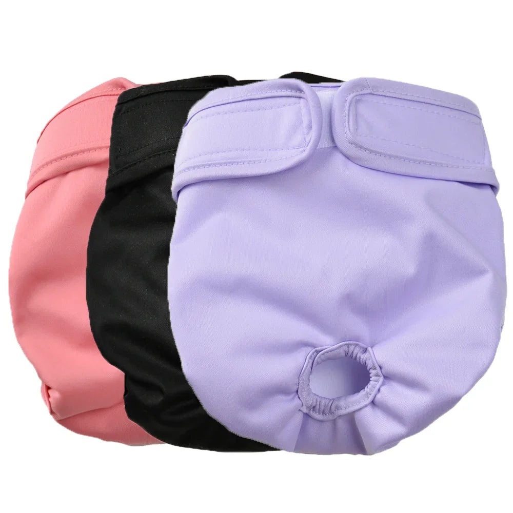 Reusable Female Dog Diapers for Small Medium Dogs and Cats