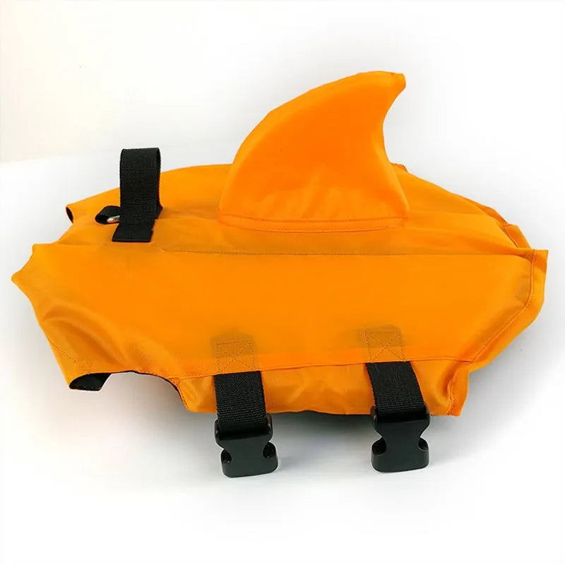 Dog Life Vest Adjustable Buoyancy Swimming Jacket For Pets