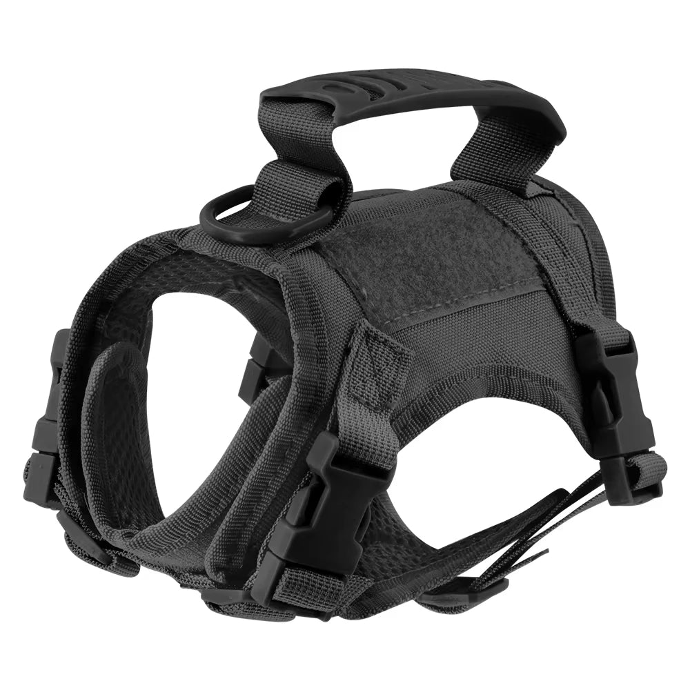 Cat Tactical Harness Durable Escape Proof Breathable Mesh Top Handle