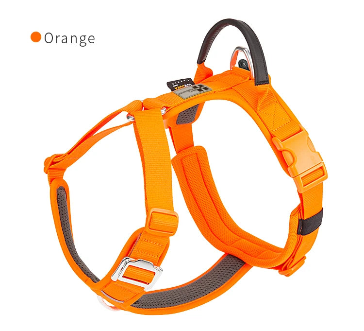 Small Combination Reflective No Pull Nylon Dog Harness
