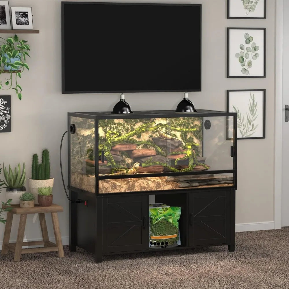 P P Reptile Tank Stand For Tall And Stacked Terrariums