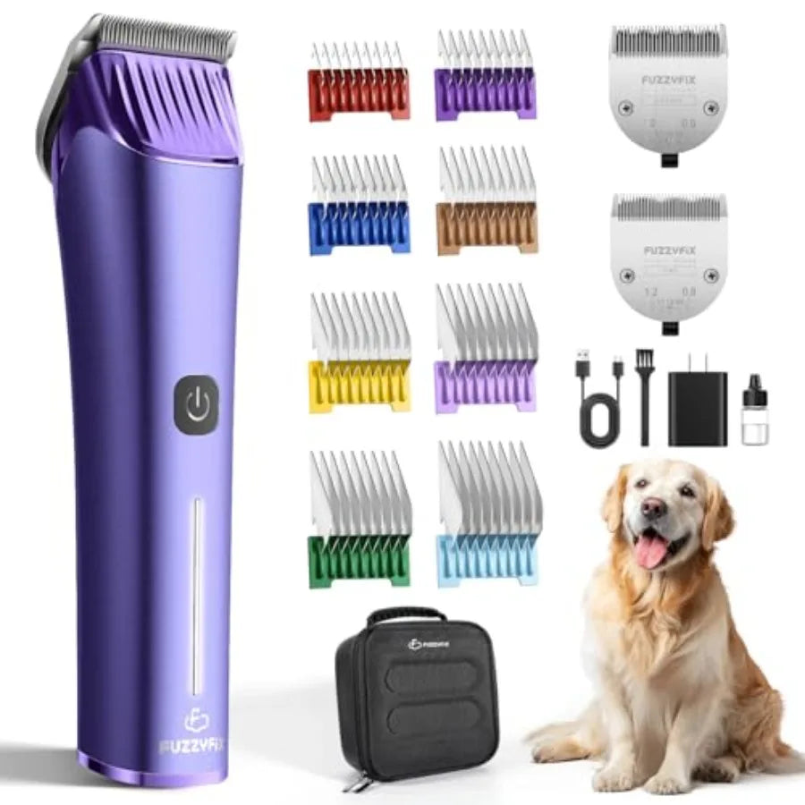 Professional Dog Grooming Clipper With Replacement 5in1 A5 Blade Kit