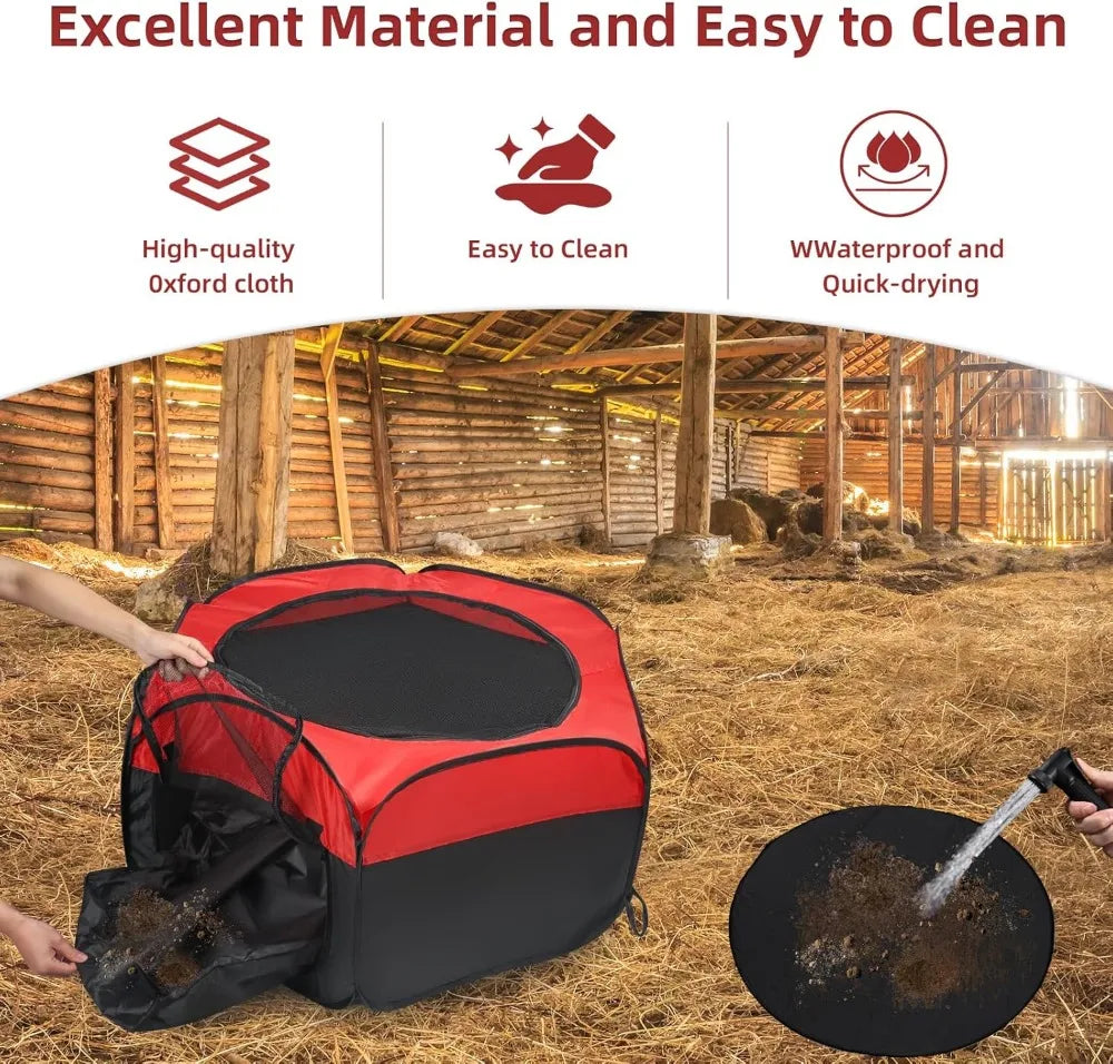 All In One Chicken Brooder With Heating Plate Feeder Waterer